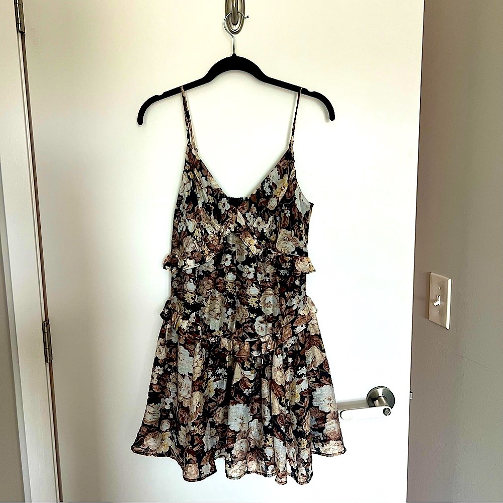 Abercrombie & Fitch Floaty Drop-Waist Mini Dress … - image 2